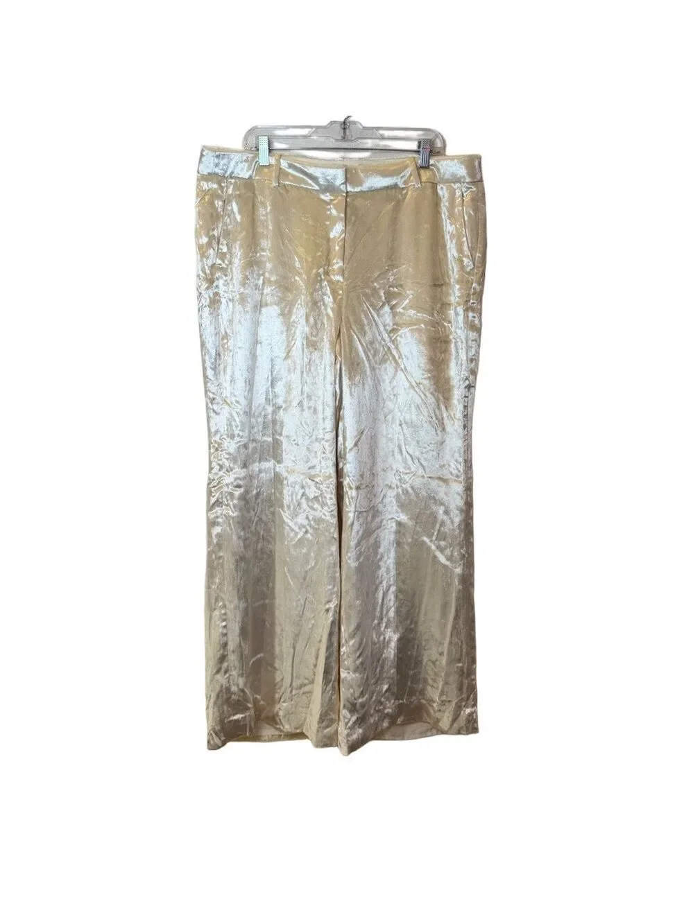 J CREW ‘Carolina Drapey Velvet’ Wide Leg Pants